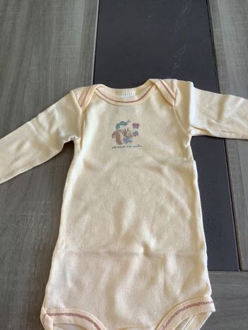 Body manche longue coton 3 mois