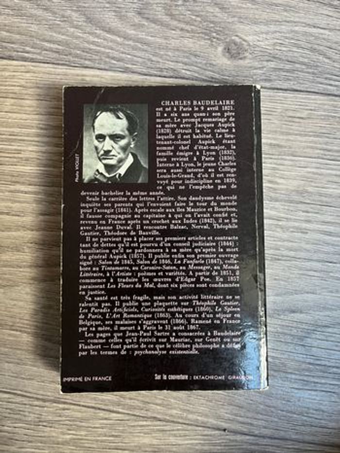 Livre Les fleurs du mal - photo numéro 3