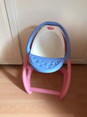 Chaise haute balancelle