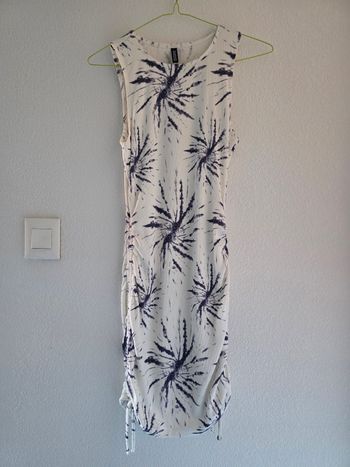Petite robe blanche et bleue h&m taille xs