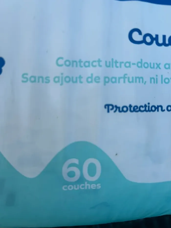 Peaudouce 60 couches taille 2 - photo numéro 2