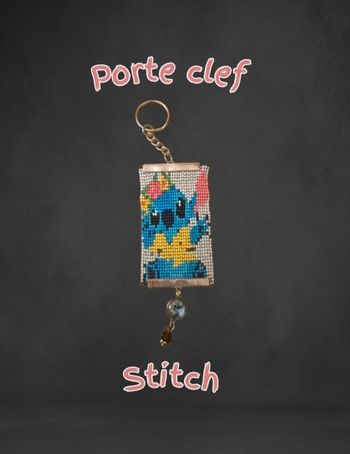 Porte clef stitch