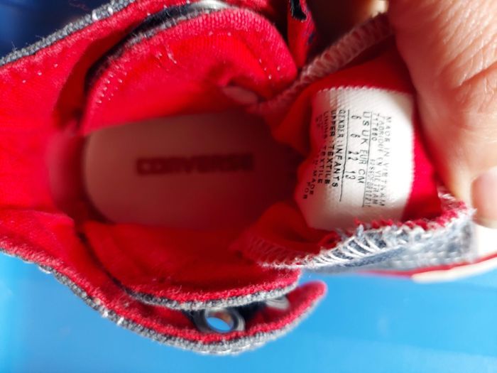 Basket converse pointure 22 - photo numéro 6