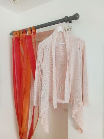 Gilet long rose Camaïeu taille 38