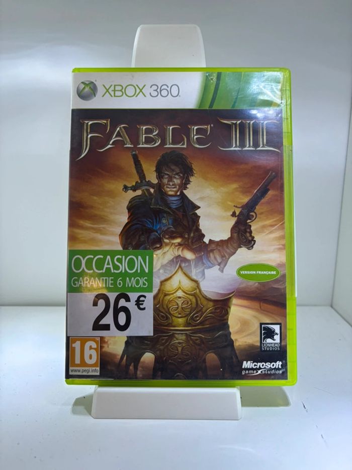 Fable 3 xbox 360 complet fr - photo numéro 1