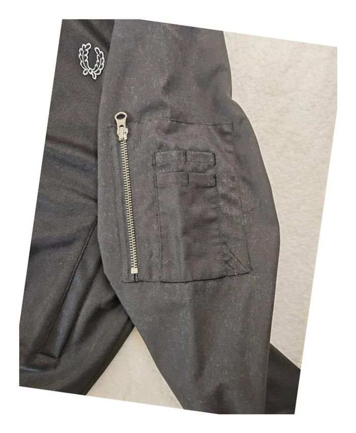 💣 Veste Fred Perry Noire Taille M - photo numéro 4