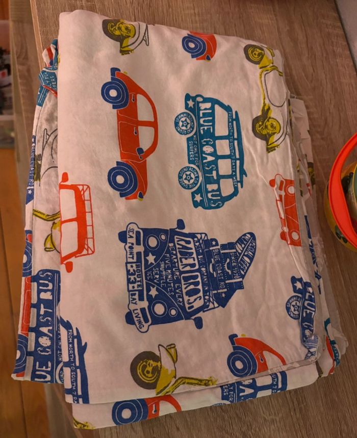 Draps + taie d’oreiller