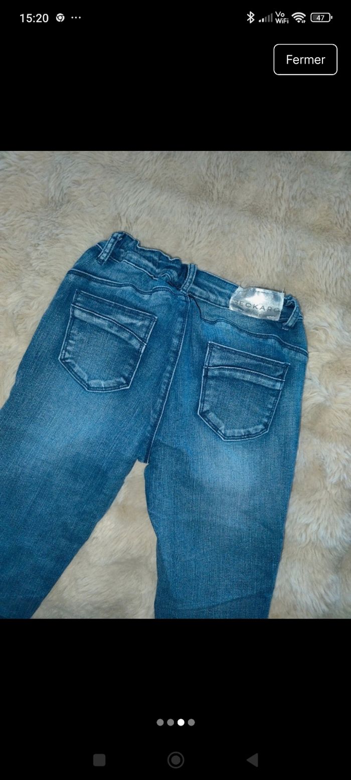 Jean skinny  fille recaro 12 ans - photo numéro 3