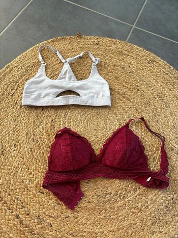 Lot brassière lingerie taille XS
