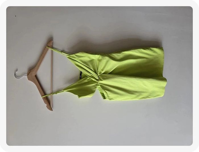 robe d'ete Zara vert taille S - photo numéro 3