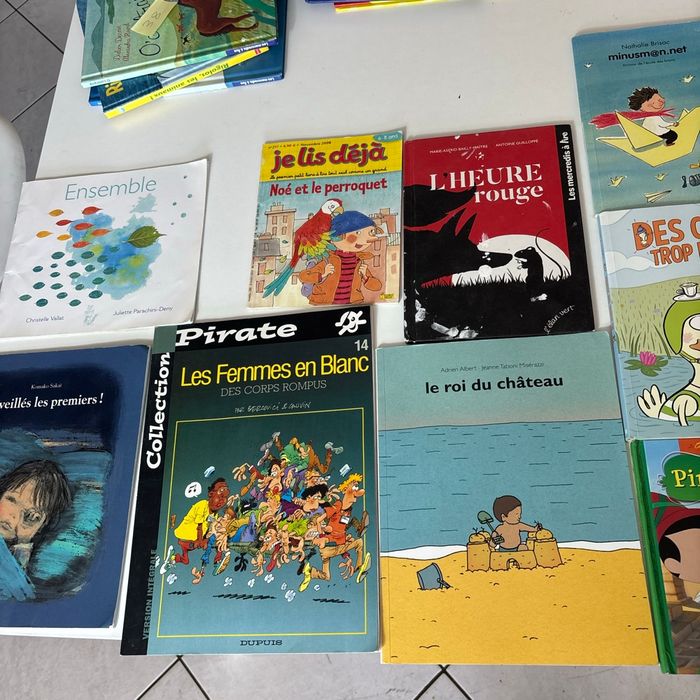 Lot 9 livres enfant