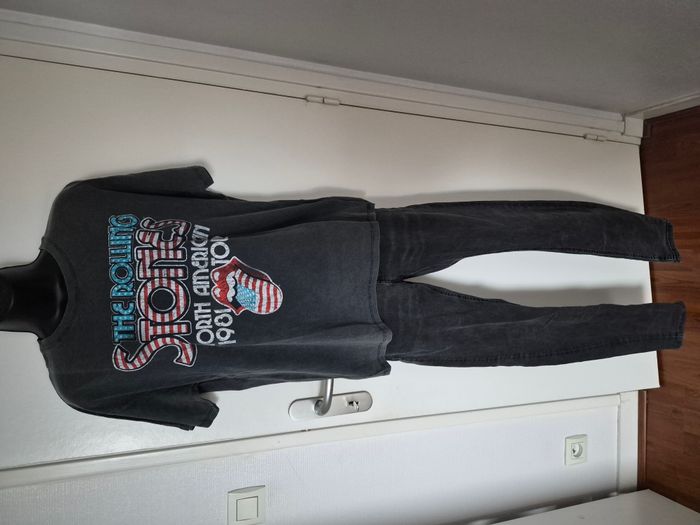 Tee Shirt Bershka gris - Taille S - Neuf - photo numéro 2