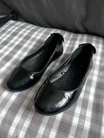 Ballerines vernis noires fille