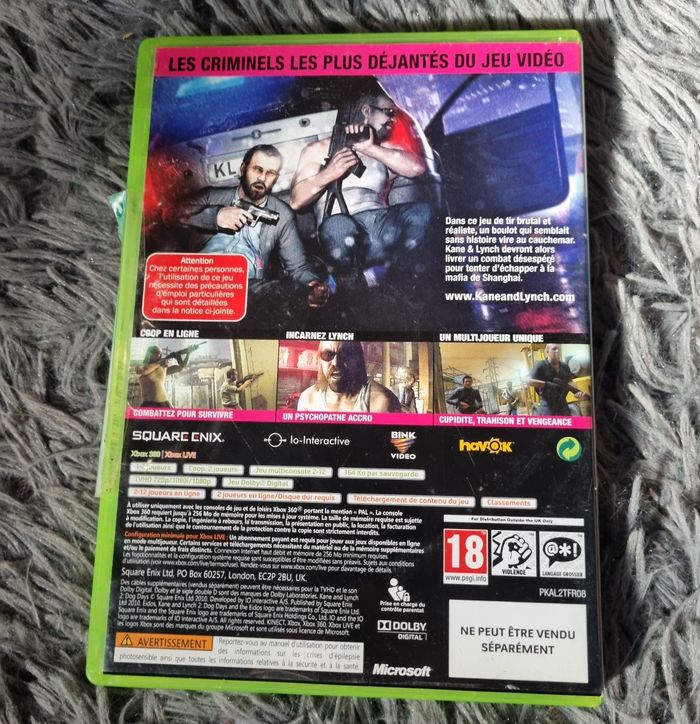 Boîte vide de jeu avec livret Kane&Linch Dog Days 2 - photo numéro 3