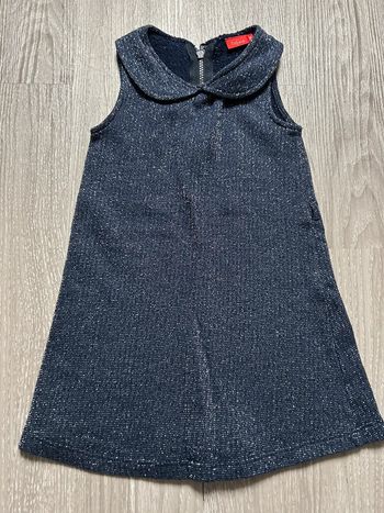 Robe bleu pailleté