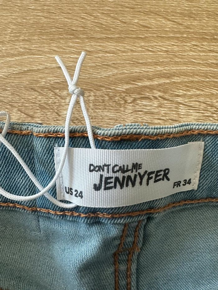 Short en jeans bleu clair - photo numéro 2