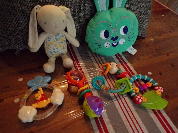 Lot 6 jouets d'éveil