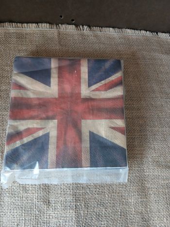 20 serviettes en papier Grande Bretagne Angleterre