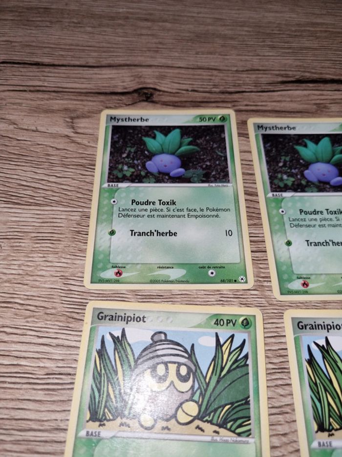 7 carte pokémon 2005 légende oublié - photo numéro 2