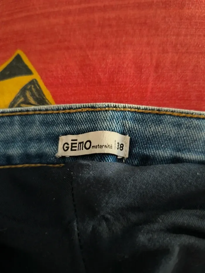 Jeans grossesse maternité Gémo taille 38 - photo numéro 6