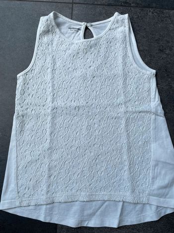 Top blanc Vertbaudet 5 ans