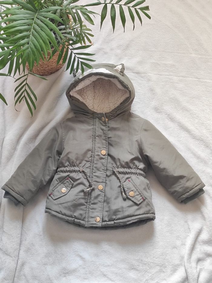 Manteau chat in extenso 74cm 9mois