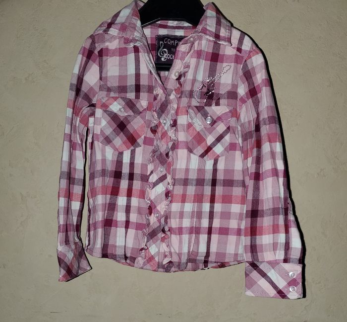 chemise à carreaux Complices fille 4 ans - photo numéro 2