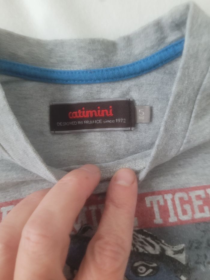 T-shirt garçon 5 ans catimini - photo numéro 3
