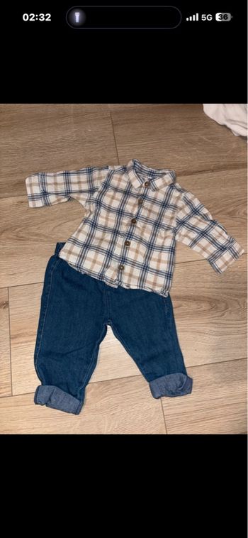 Ensemble 6 mois garçon 