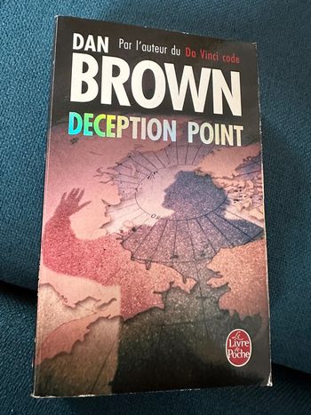 Livre Dan Brown Déception Point (auteur Da Vinci Code) Livre de Poche TBE
