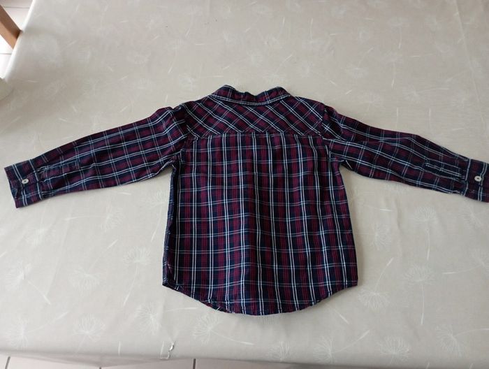 Chemise multicolore manches longues 4/5 ans Tex - photo numéro 3