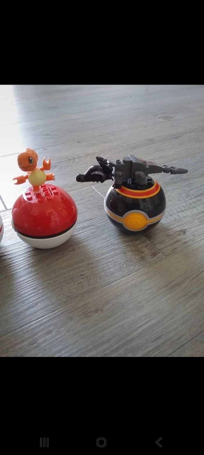 Lot 4 boules Pokemon - photo numéro 3