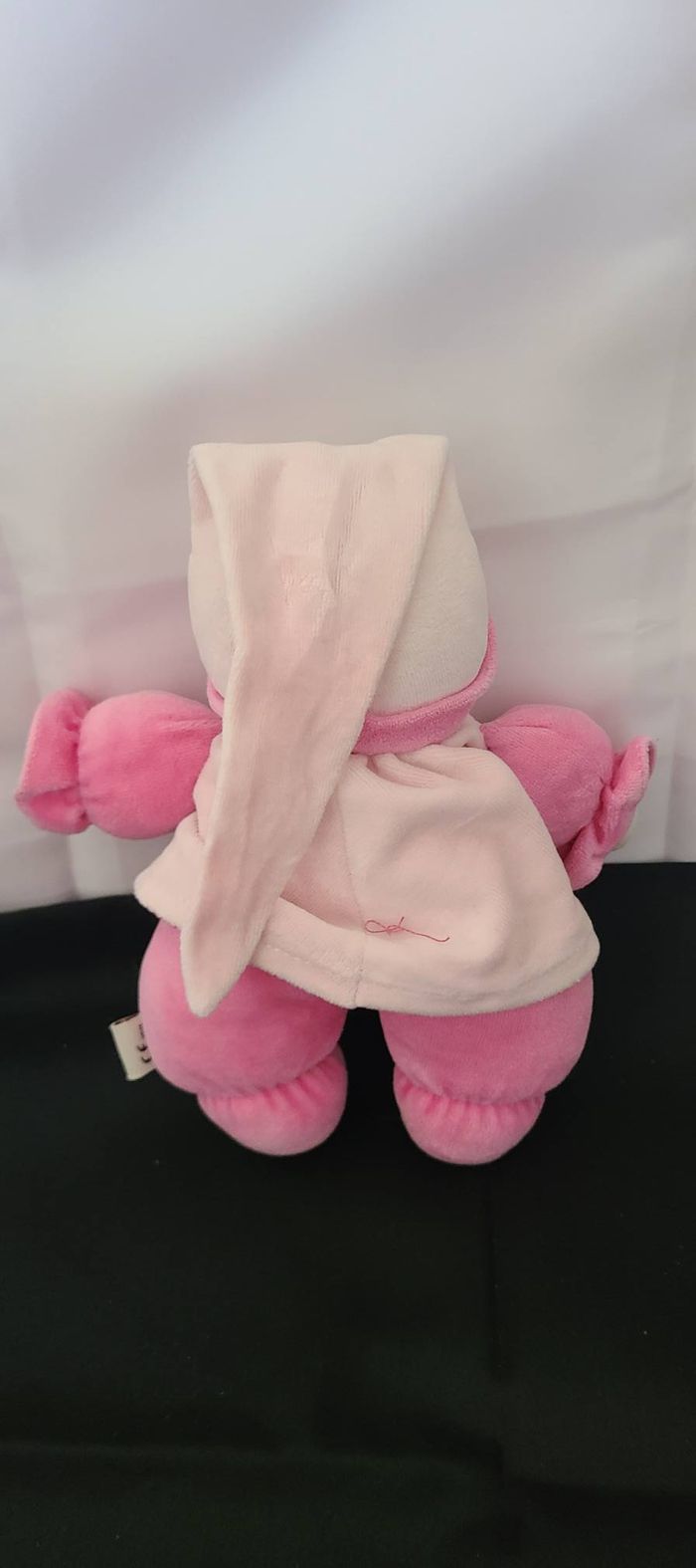 Doudou lutin poupée rose fleurs BESTEVER 2013 - photo numéro 4