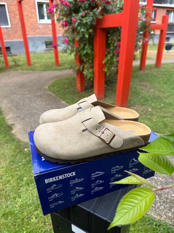 Birkenstock Boston taupe | beige