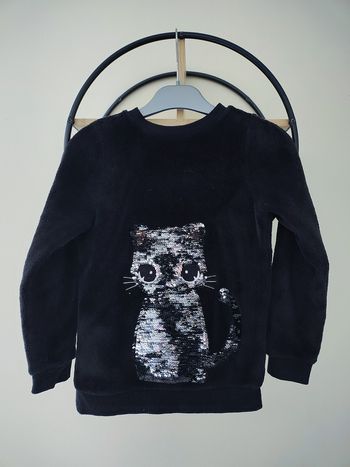 8 9 ans pull polaire h&m ( étiquette coupée)