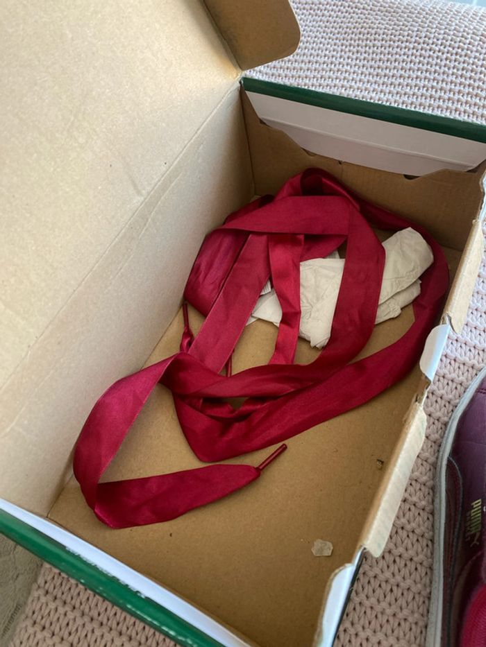 Baskets, puma, bordeaux, taille 35 - photo numéro 5
