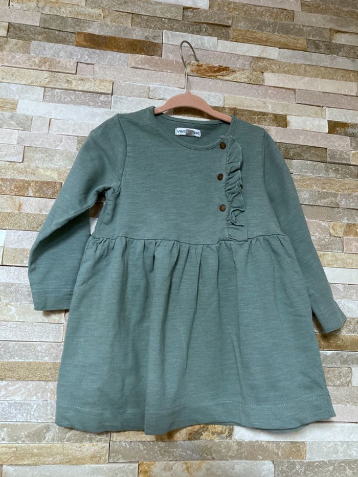 2ans robe vertbaudet