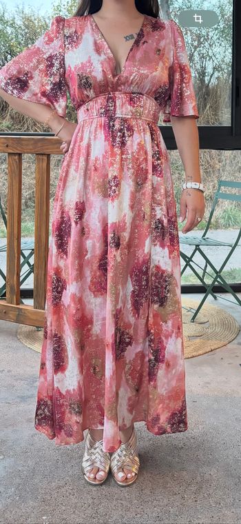 Robe longue cocktail