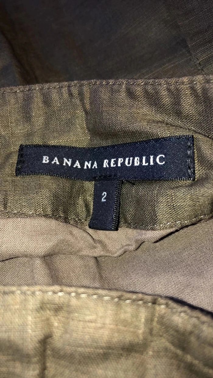 Jupe kaki 34/36 Banana Republic - photo numéro 2