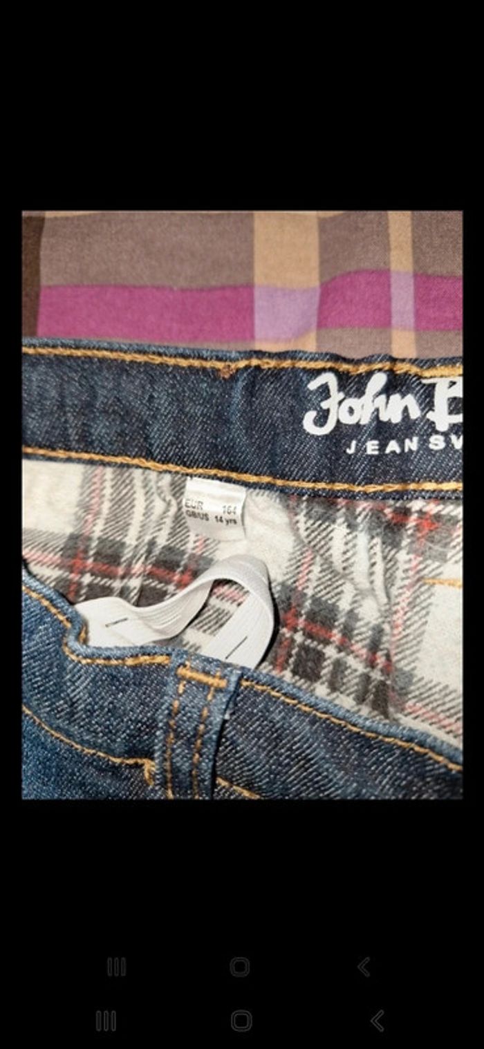 Jean's spécial hiver molletonné taille 14ans - photo numéro 4