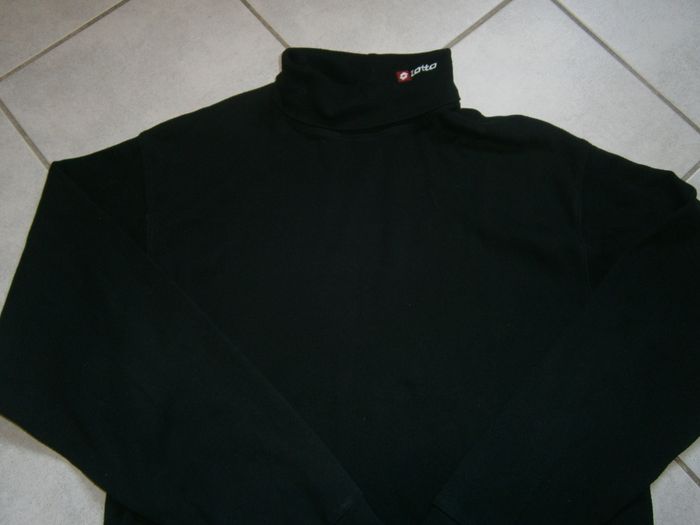Sous-pull col roulé noir LOTTO Taille XL - photo numéro 3