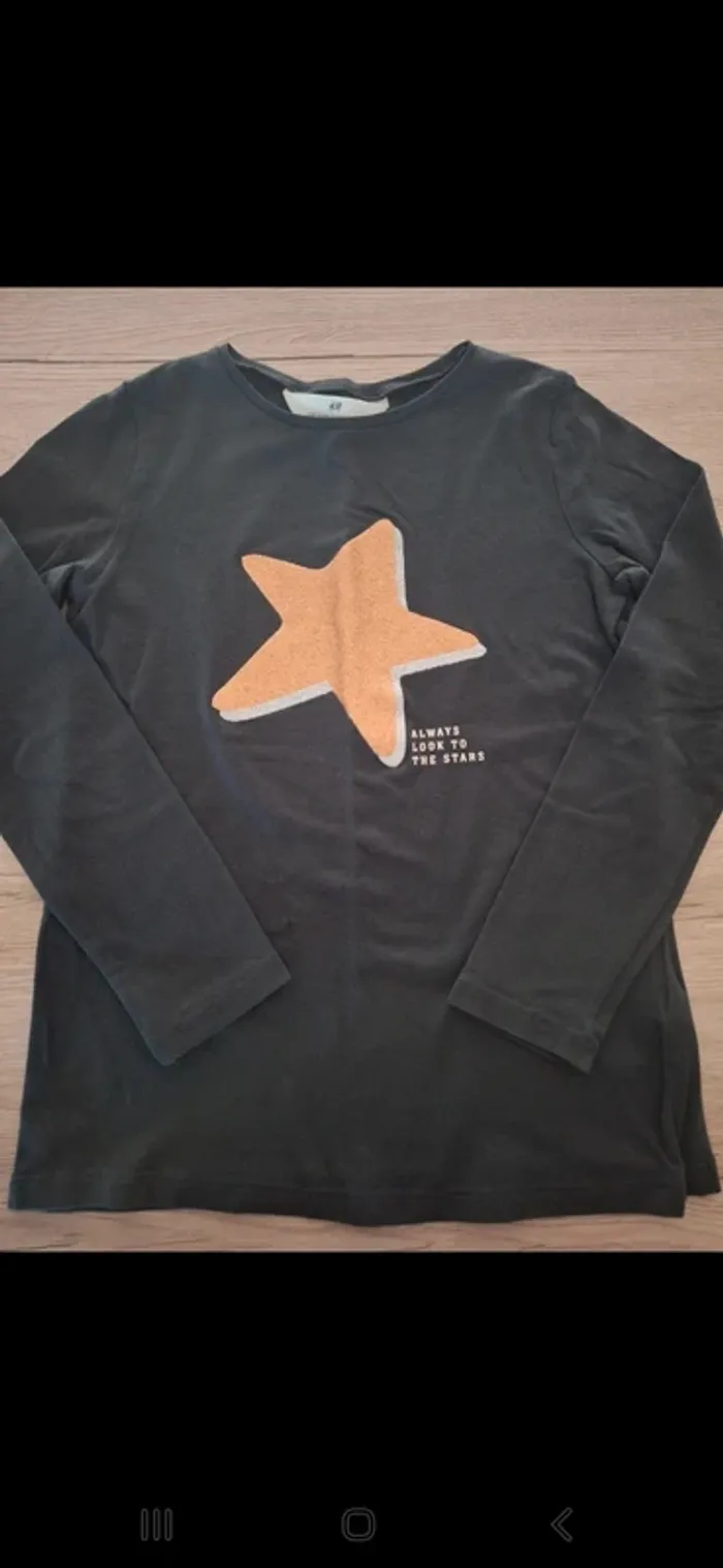 Tea shirt h&m 8/10 ans