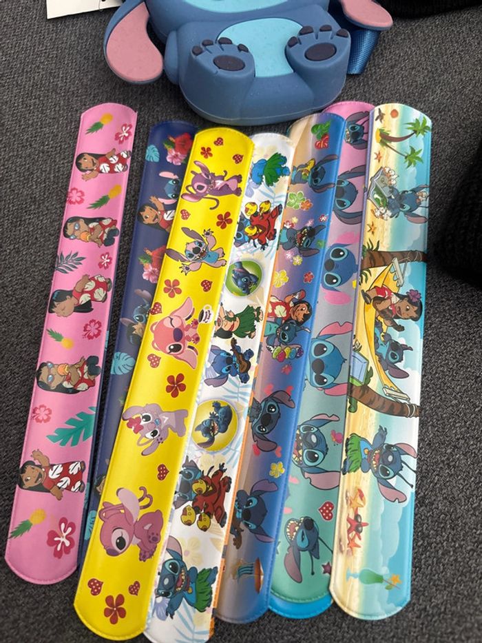 Lot stitch bonnet gants sacs bijoux enfant - photo numéro 2
