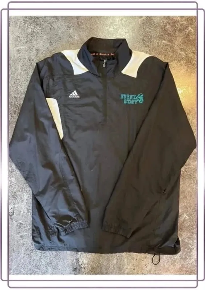 Veste survêtement imperméable homme Adidas L - Track Jacket waterproof men - Giacca uomo