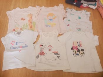 Lot de 6 tee-shirt 3mois