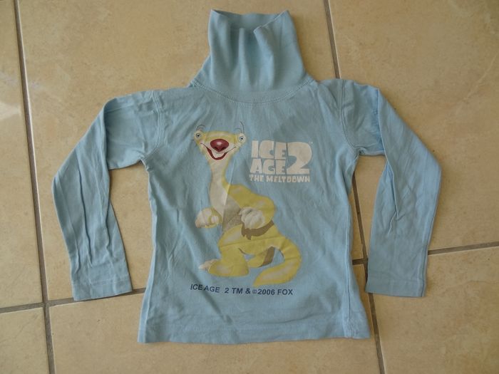 Col roulé l'âge de glace T 5ans