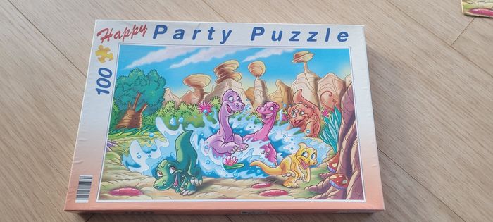 Puzzle  party dinosaures