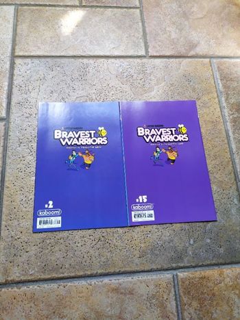 Lot de comics Bravest Warriors NEUFS