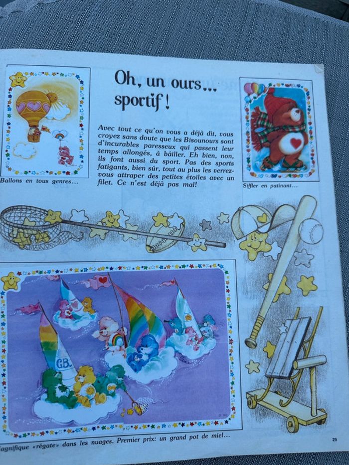 Album Panini stickers ancien vintage Les Bisounours complet images Care Bears stickers - photo numéro 10