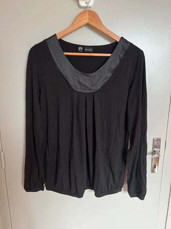 T shirt manches longues coton